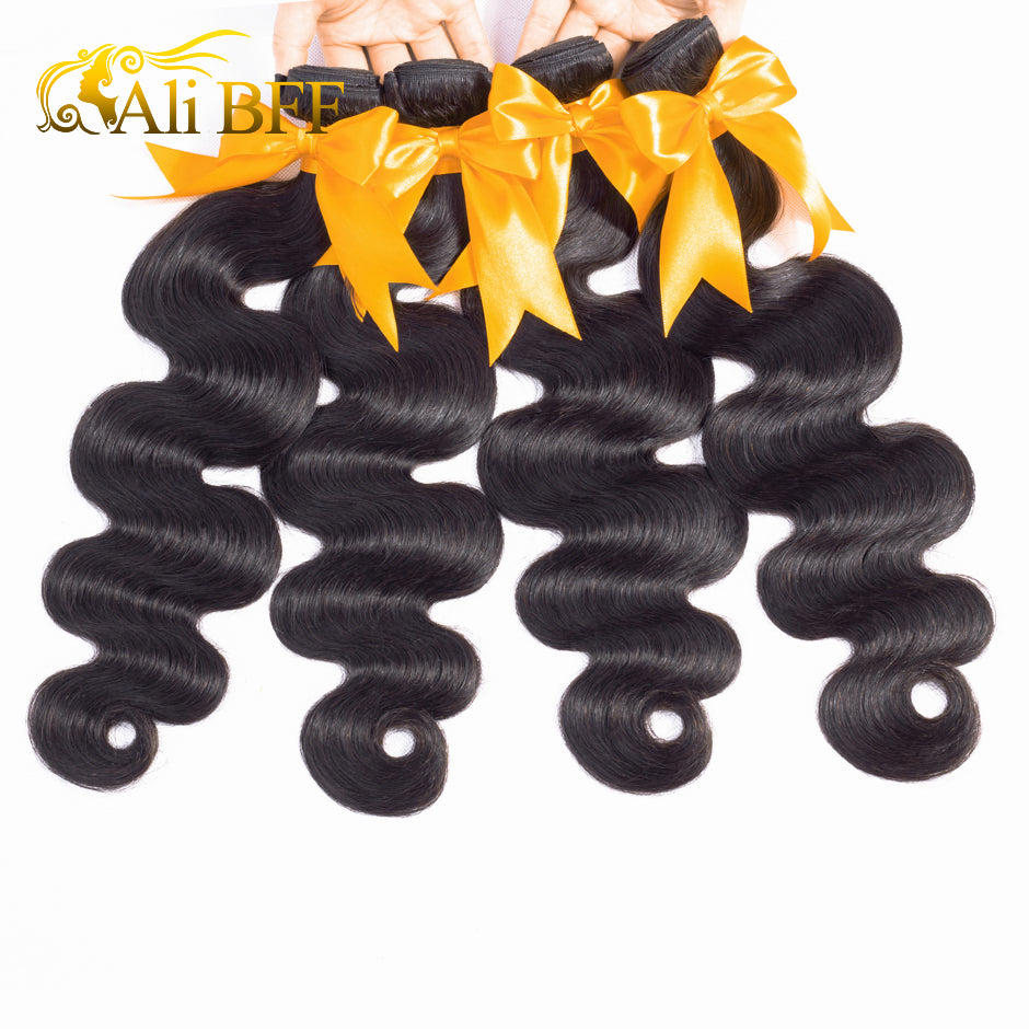 Indian Hair Weave Bundles 100% Human Hair 3 and 4 Bundles