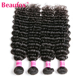 Brazilian Deep Wave Bundles With Closure Human Hair Bundles