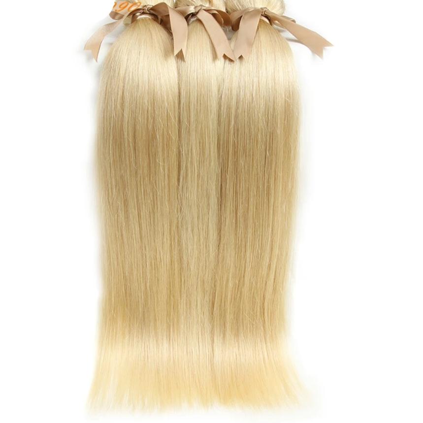 Indian Straight Hair Bundles 100% Remy Human Hair Extensions
