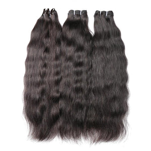 28 30 32 34 36 Inch Raw Indian Virgin Hair Weave Bundles