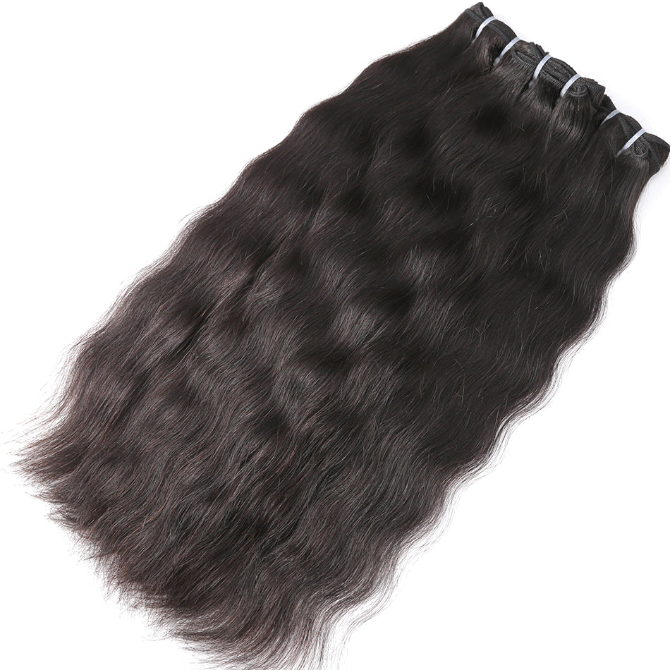 28 30 32 34 36 Inch Raw Indian Virgin Hair Weave Bundles
