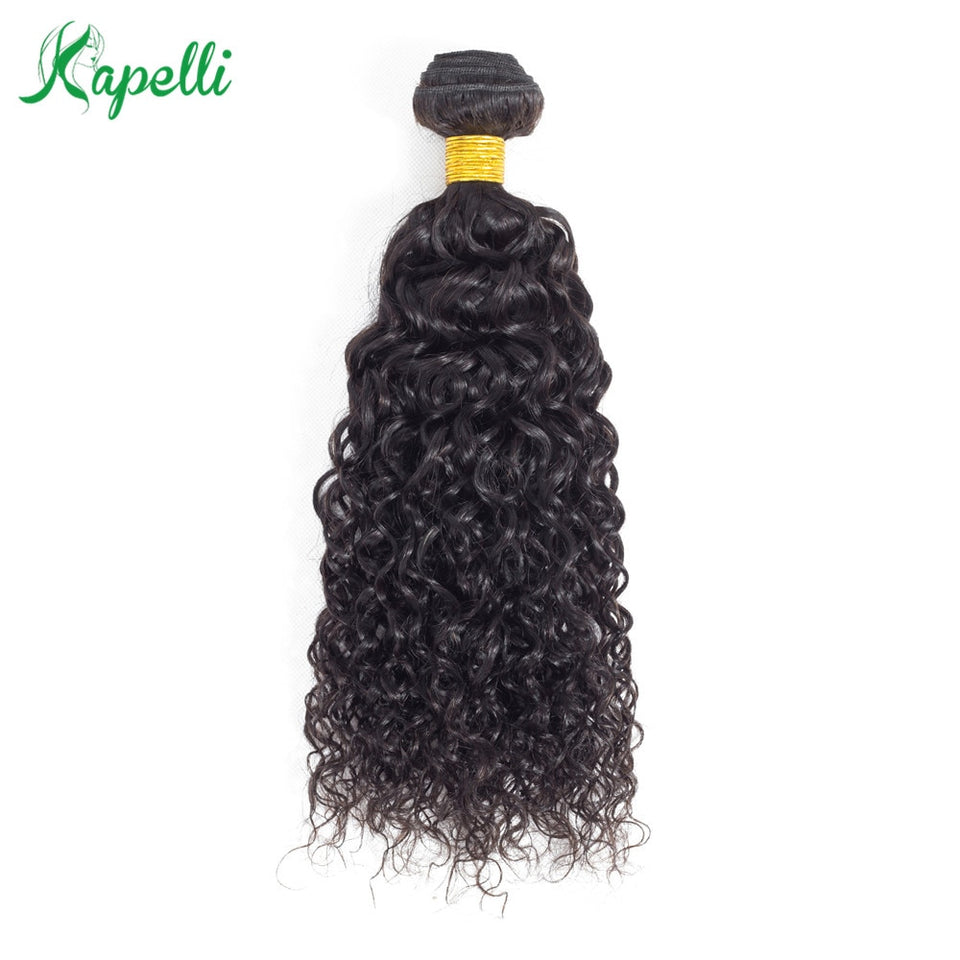 Blonde Natural Color Mongolian Kinky Curly Human Hair Bundles
