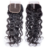 Water Wave Bundles with Closure 3 Bundles Human Hair