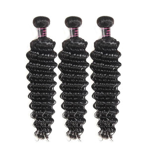 Peruvian Deep Wave Human Hair Bundles