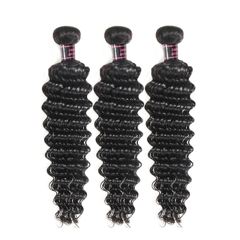 Peruvian Deep Wave Human Hair Bundles
