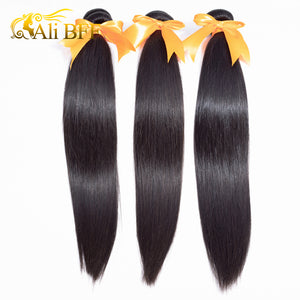 Indian Hair Straight Remy Hair Weaves Extension