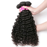 Brazilian Deep Wave Bundles With Closure Human Hair Bundles