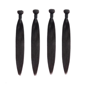 Indian Hair Straight 1/3/4 Bundles