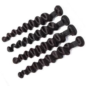 Loose Deep Wave Bundles Indian Hair Weave Bundles Human Hair Bundles