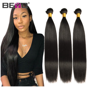 Indian Hair Weave Bundles 100% Human Hair Bundles
