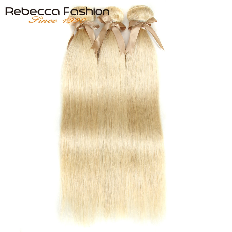Indian Straight Hair Bundles 100% Remy Human Hair Extensions