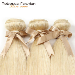 Indian Straight Hair Bundles 100% Remy Human Hair Extensions