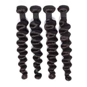 Loose Deep Wave Bundles Indian Hair Weave Bundles Human Hair Bundles